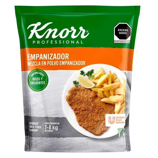 Knorr® Professional Empanizador 1 Kg - Conozca Knorr Empanizador  de 1kg, ofrece el mejor sabor, color y texctura para tus platillos empanizados